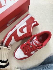 Nike Dunk Low GS 'St. John's' Kid's FB9109-119 - 大學紅白色 - 查看 2