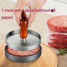 1pc Non-Stick Hamburger Patty Maker Mold | Beef, Cheese, Vegetable Burger Forming Machine, For Grilling And Cooking - Multicolor - View 10