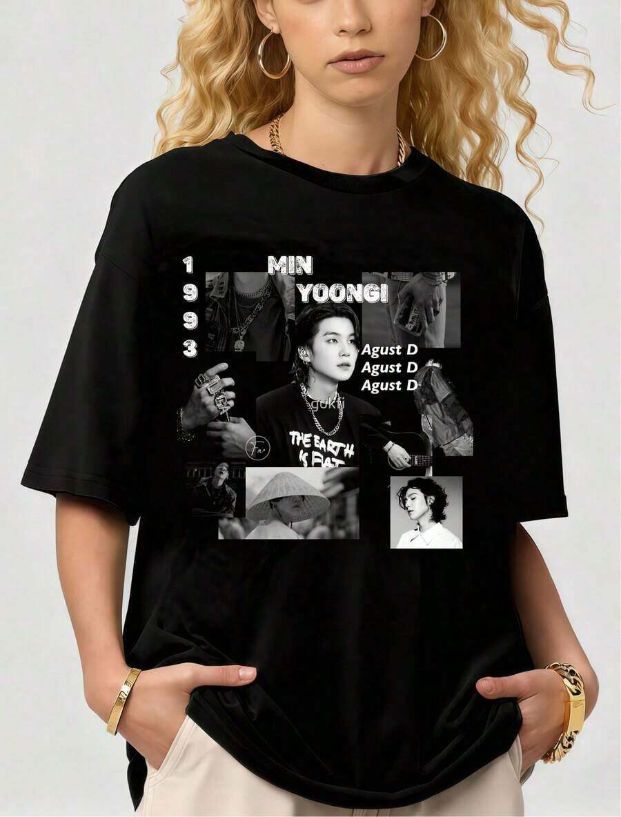Women T-Shirts - Black - View 1
