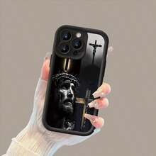 Cute  Case With Crosses And Jesus // Full Drop Protection MXTYJT006 - TYJT-BK-MXTYJT006 - 查看 4