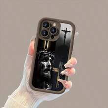 Funda Bonita de Cruces y Jesús para iPhone// Protección Completa Anticaídas MXTYJT006 - TYJT-CO-MXTYJT006 - Ver 4