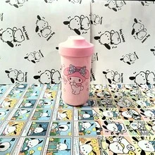 SANRIO 三丽鸥 Hello Kitty 酷洛米 肉桂卷午餐盒套装，微波炉加热午餐盒，长方形水果午餐盒，含餐具，适合旅行、生日、情人节、节日派对、返校季、婚礼、餐厅等场合。 - 多色水杯 - 查看 14