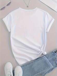 deyin Women T-Shirts - White - View 2