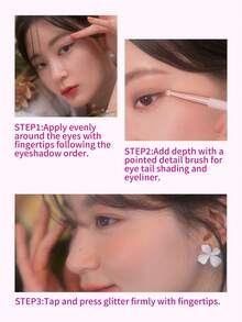 Rom&Nd 1盒 7.5g Better Than Palette #07 Berry Taro Garden 眼影盤，混色冷紫色調，冷色調甜美眼妝，適合約會與日常使用 - 新07 漿果紫芋花園 - 查看 5