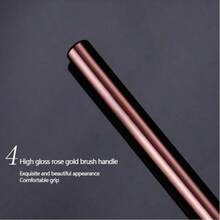 1 cọ che khuyết điểm hình oval #19, lông cọ bằng polyester mềm mại, ít gây dị ứng, che phủ hoàn hảo, phù hợp với mọi loại da. - Nhiều màu - Xem 5