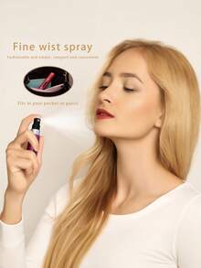 5pcs 5ml Refillable Mini Perfume Atomizer Bottles, Aluminum Alloy Shell + Transparent Inner Bottle, Multi-Color Metallic Finish Portable Small Bottles, With Visible Window Leak-Proof Fine Mist Spray, Portable Travel Cosmetic Dispenser Containers, Back To School Supplies, Suitable For Daily Commute, Vacation, Business Trip - Multicolor - View 4