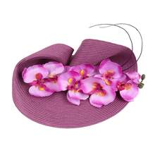 Mũ cưới hoa thời trang nữ, mũ rơm kiểu Kentucky Derby, mũ cài tóc cô dâu, mũ dự tiệc trà. - A - Xem 19