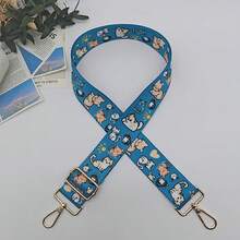 3.8CM Colorful Floral Print Adjustable Replacement Bag Strap - Multicolor - View 5