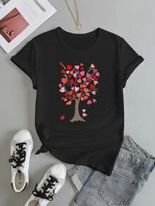 Women T-Shirts - Black - View 3