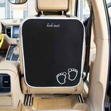 1 miếng bảo vệ lưng ghế ô tô, thảm chống đá, bảo vệ chống trầy xước ghế. - tấm đệm đá - Xem 5