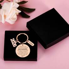 Llavero de graduación personalizado como regalo, llavero personalizado con nombre para la clase de 2026 de universidad y escuela secundaria, al por mayor - Multicolor - Ver 7