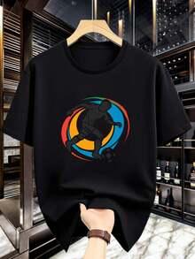 Men T-Shirts - Black - View 6