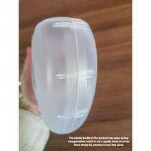 Plastic Bag Holder, Apple-Shaped Bag Dispenser, Wall-Mounted Storage Box, Space-Saving Bag Organizer, Elastic Wrap Holder, Multi-Functional Durable Storage Rack For Home, Office, Kitchen, Bathroom Trash Bag, Shower Cap Storage Box, Dust-Proof Box, Bathroom Storage, Kitchen Container - Multicolor - View 10