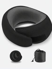 U-Shaped Neck Pillow, Comfortable Memory Foam Travel Pillow, With Breathable Pillowcase, Portable Detachable Outdoor Airplane Travel Pillow Set, Memory Foam Neck Pillow, Snail Neck Pillow, Travel Pillow, Neck Pillow, 360° Travel Neck Pillow, Machine Washable, Suitable For Airplanes, Offices, Cars, And Home Leisure. - 彩色 - 查看 13