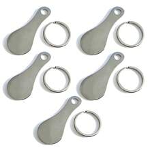 5/3pcs Metal Shopping Cart Token Keychain | Rust-Resistant Supermarket Trolley Coin Alternative Tool | Portable Coin Keyring For Other Supermarket Free Coin Shopping Scenarios - Multicolor - View 9