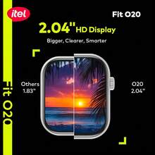 Đồng hồ thông minh ISW-O20, màn hình HD 2.04 inch, tích hợp trí tuệ nhân tạo (AI), khả năng chống nước IP68, hơn 200 chế độ thể thao chuyên nghiệp. - Xem 6