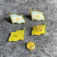 2pcs Flag Pins From Around The World, Wave Resin Flag Badges, Alloy Medal Brooches, Suitable For Various Events, Festivals, Conferences, Suit Lapel Pins - Multicolor - View 18