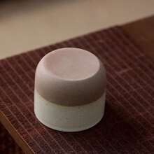 1个双色陶瓷浓缩咖啡杯，简约设计，适合咖啡师和家庭咖啡爱好者使用 - 彩色 - 查看 3