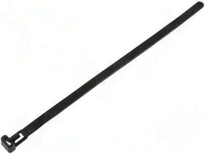 Abraçadeiras de nylon reutilizáveis 203x7,6 cm, pacote com 100 unidades