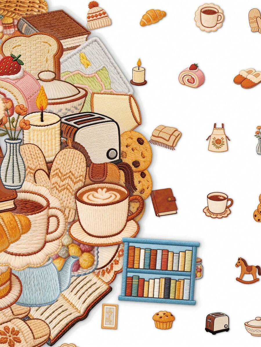50pcs Cute Little Trinkets Creative Cartoon Clear Stickers DIY Guitar Luggage Refrigerator Water Cup Planner Supplies Decorative Laptop Personalization Stickers - Multicolor - View 1