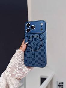 Large Window Instantly Transforms Into A Heat-Dissipating Magnetic Phone Case, Suitable For 17/16/15/14/13 Pro/Pro Max With Full Lens Protection Case - Black - View 8