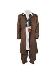 Men Cosplay Clothing - Brown - View 3