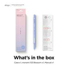 Elago X MONAMI Compatible With Apple Pencil Pro Case & Apple Pencil 2nd Generation Case, Back To School, Gift For Friends And Family, Apple Pencil Accessories, Magnetic Charging And Double Tap, Durable Silicone, Premium Stylus Cover, Protective Covering - 紫色 - 查看 6