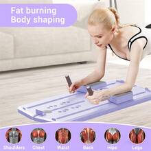 Agilithor 5-In-1 Pilates Sculpting System | Smart Timer, Phone Stand, Foldable Home Workout Gear - Purple - View 2