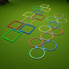 Random Color Bouncing Sensory Movement Set With Storage Bag, Made Of Durable PP Plastic. Agility Training Equipment, Suitable For Outdoor Entertainment And Family Interaction, Reaction And Coordination Training Props - Multicolor - View 8