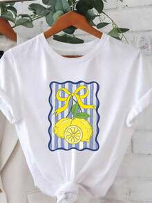 Women T-Shirts - White - View 6