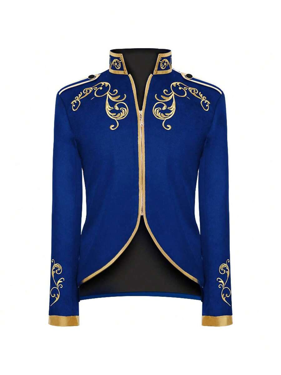 Herr Cosplay-kläder - Blå - Visa 1