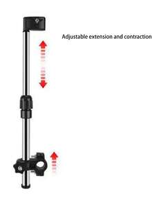 1pc Stainless Steel Multifunctional Umbrella Holder For Wheelchair, Stroller, Bike At Any Angle - Multiple Styles - View 8