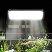 Đèn LED USB cho bể cá, điều chỉnh độ sáng và cường độ ánh sáng, hẹn giờ, xoay 360°, quang phổ đầy đủ cho sự phát triển của cây thủy sinh. - Xem 11