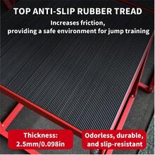 BouPower Anti-Slip Steel Plyometric Jump Box Set – Durable Step Up Platform For Home Gym Strength & Conditioning – 12/18/24/30 Inch - Red 18in - View 4