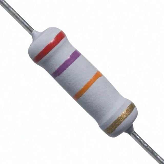 Avant 27K 2W    Resistencia Oxido Metal 27K 2W 5% - Blanco - Ver 1