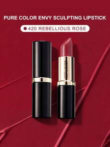 Estée Lauder Estee Lauder Solid Color Envy Lipstick - 420 Rebellious Rose - 2.8g - #420 - 查看 2