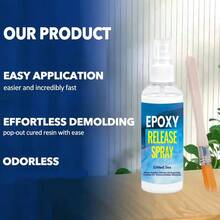 1/2/3Pcs 150ML Epoxy Mold Demold Spray - Resin & Epoxy Release Agent For Smooth Mold Removal With Ease, Universal Use On Almost All Molds - Blue - View 10