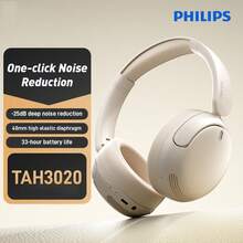 Philips TAH3020 ANC Over‑Ear Bluetooth 5.4 Headphones 40mm Driver 28H Playtime Noise Cancelling Wireless Headset - 查看 12