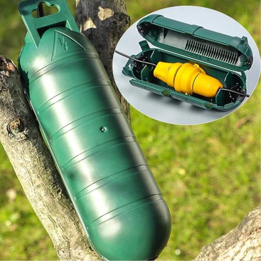 Extension Cord Protective Cover Set (Green) | Indoor Outdoor Water ...