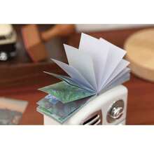 300pcs Wish Exchange House Series Gentle Style Washi Tape Set, Retro Aesthetic Decorative Stickers, Soft Semi-Transparent Washi Paper Sticker Book, High-Quality Removable Washi Paper Material, Minimalist Vintage Cute DIY Decorative Stickers, Multi-Functional Stationery Accessories Suitable For Diaries, Travel Planners, Scrapbooking Scrapbook Supplies - Multicolor - View 11