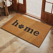 1-Piece Set, Designed Entrance Mat - 'Water-Absorbent, Easy-To-Clean Hand-Wash Polyester Fiber Bathroom Mat, Suitable For Indoor And Outdoor Use, Bedroom Decor, And Rustic Style Decoration. - (1) - View 9