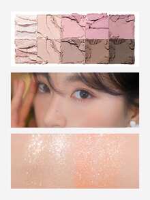 Rom&Nd 1盒 7.5g Better Than Palette #06 Peony Garden 眼影盤，柔粉色啞光與珠光色調，甜美溫柔約會眼妝 - 新06 粉芍花園 - 查看 2