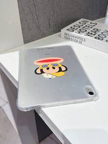 官方授权 Paul Frank 透明平板电脑保护套，大头时尚眼镜猴子图案，新款适用于 Air2 2014（9.7 英寸）、Air4 2020（10.9 英寸）、Pro 11（M4）2024（11 英寸）、11 2025（11 英寸）、7 2019（10.2 英寸）、Pro 13（M4）2024（13 英寸）、8 2020（10.2 英寸）、10 2022（10.9 英寸）平板电脑，可用作节日礼物、日常通勤和日常防摔保护套。 - 彩色 - 查看 3