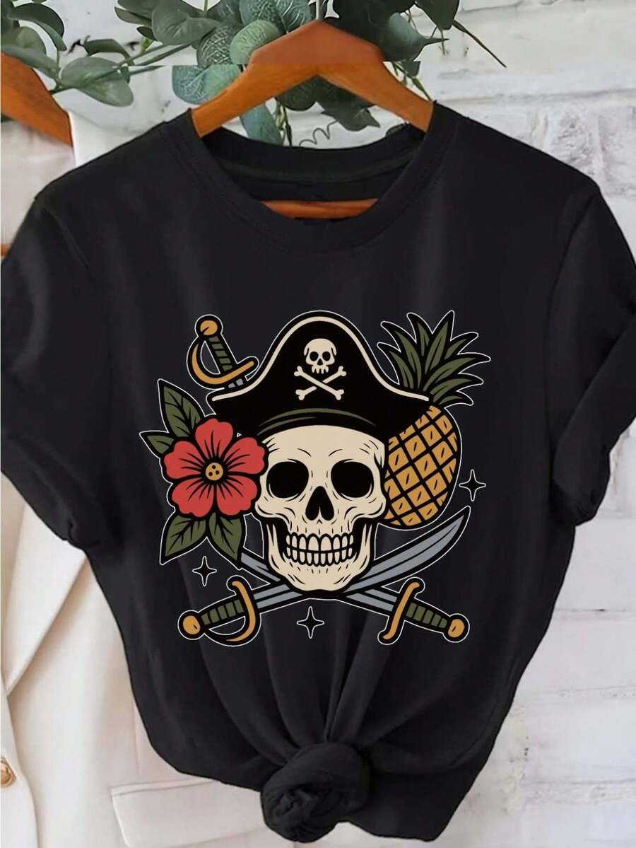 Women T-Shirts - Black - View 1