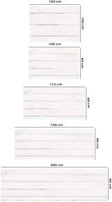 Tête de lit Oedim imitation bois | Blanche, en PVC de 5 mm d'épaisseur avec impression numérique | Disponible en plusieurs tailles | Tête de lit originale et abordable - Multicolore - Voir 5