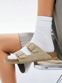 Birkenstock Arizona BF 褪色卡其色 - 卡其色 - 查看 1
