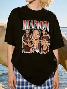 Women T-Shirts - Black - View 10
