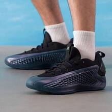 adidas A.E.1 舒適百搭 運動休閒 籃球鞋 男女同款 藍黑 JQ6135 - 藍黑 - 查看 2