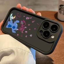 Ốp điện thoại Disney Stitch, dành cho iPhone 16promax/ 15/ 14plus/ 13/ 12/ 11promax/ xsmax/ xr - màu đen - Xem 2