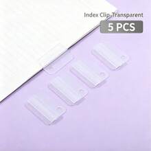 Colorful Index Clip, Multi-Functional Bookmarks, High-Quality Stationery Clips, Ideal For Organizing Files, Papers, And Exams - one-size - View 9